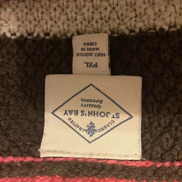 St John’s Bay Beautiful Multi Color Comfortable Sweater Women Size PXL - Picture 4 of 4